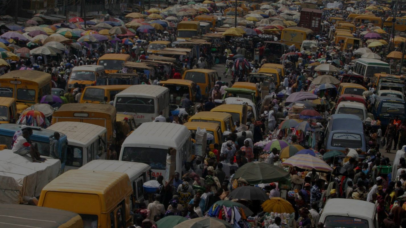 Lagos chaotic traffic